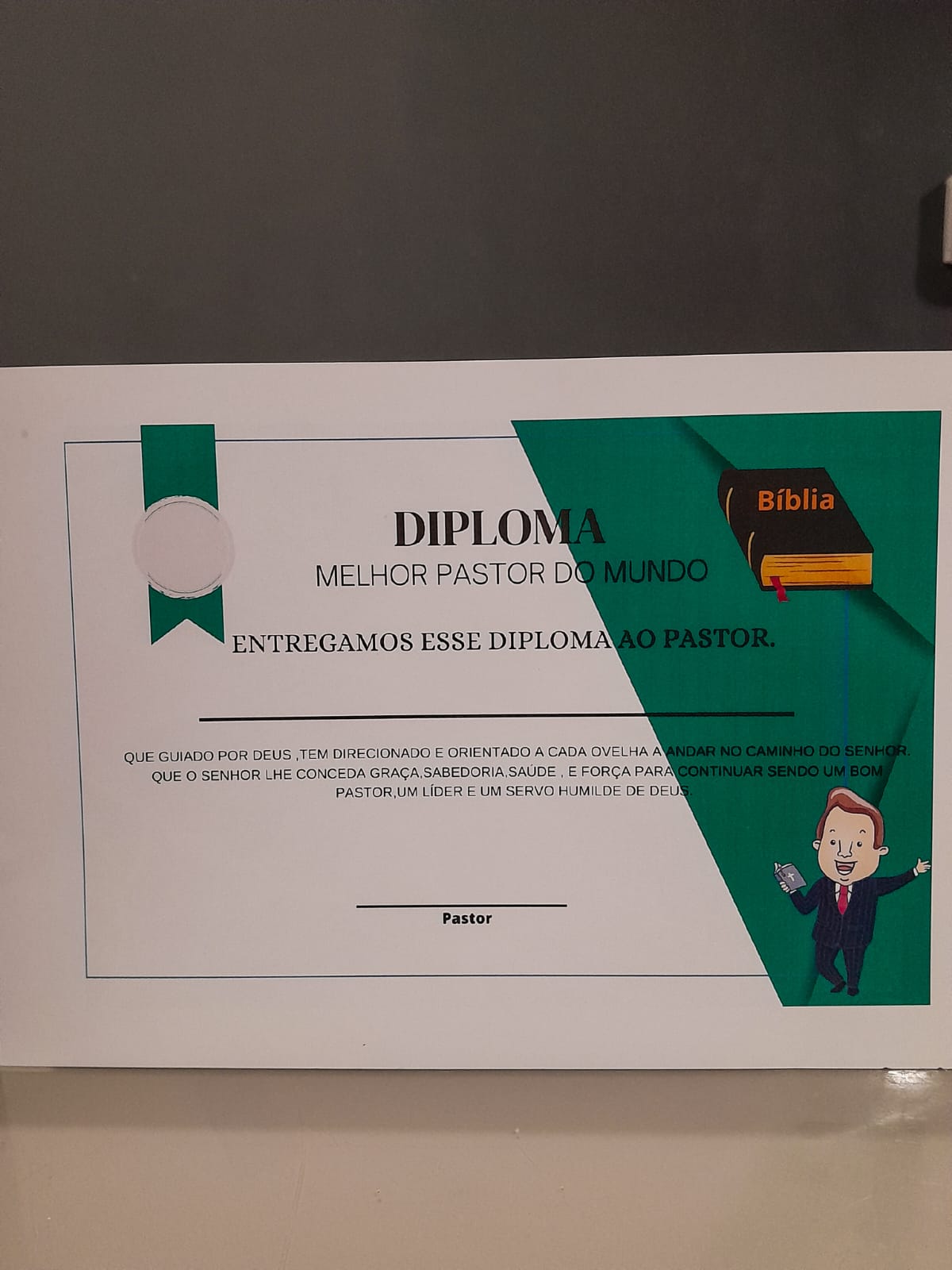 Kit Dia do Pastor