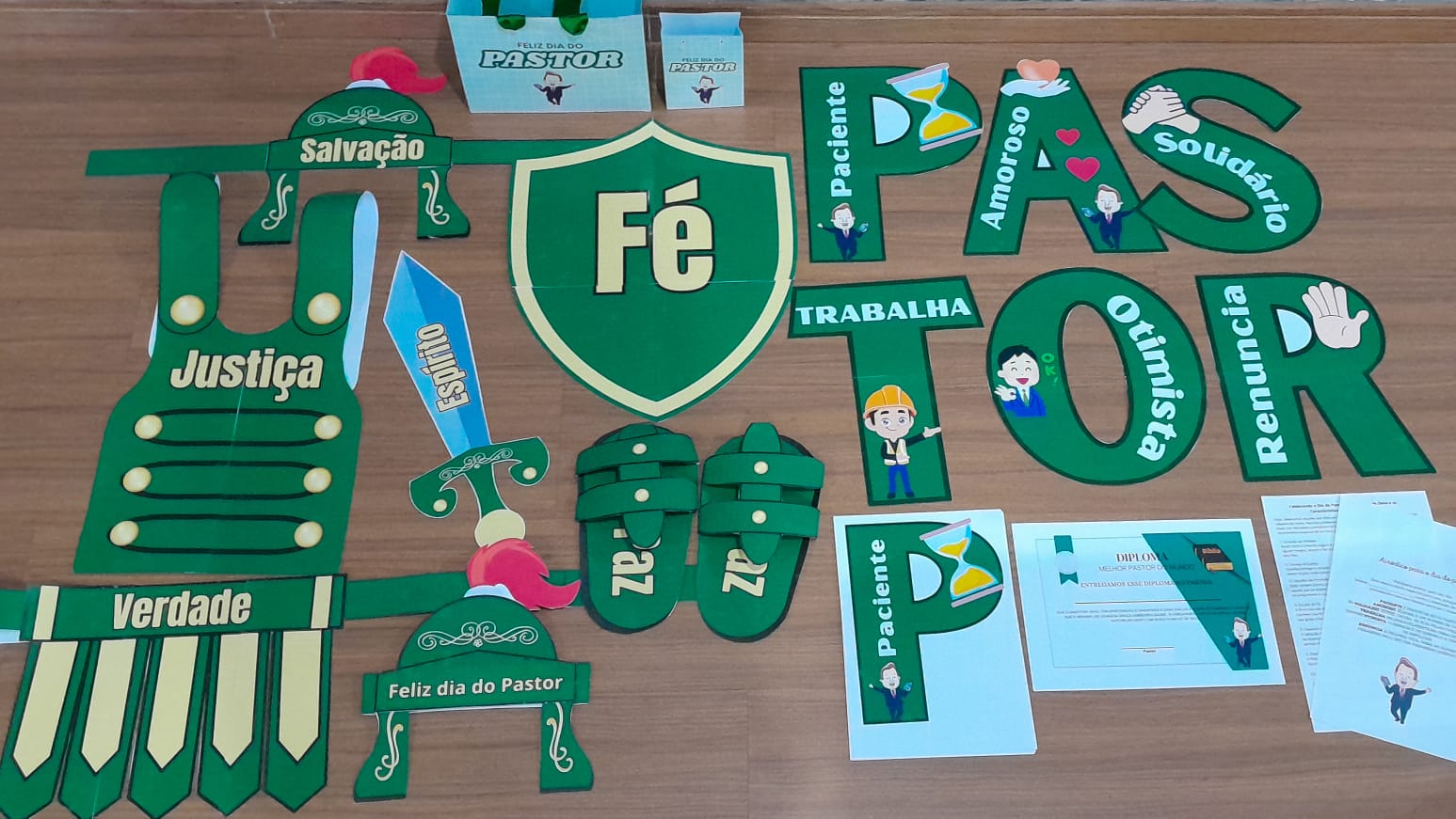 Kit Dia do Pastor